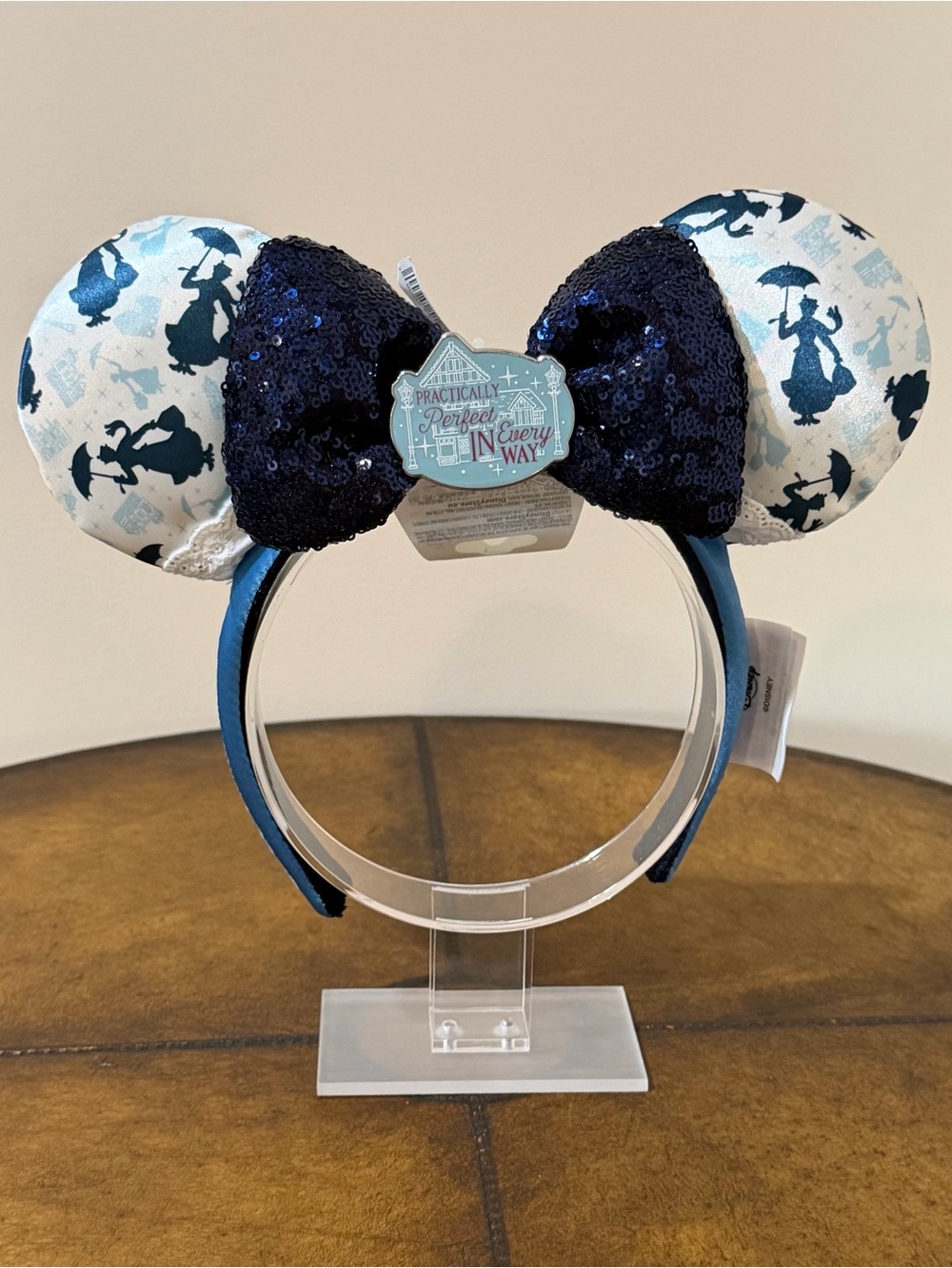 NEW DISNEY EPCOT UK MARY POPPINS “PRACTICALLY PERFECT IN EVERY WAY” MINNIE EARS